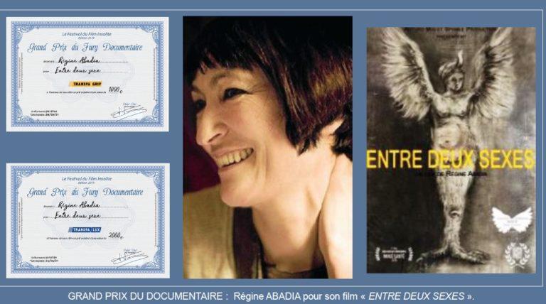 Grand prix du Jury documentaire regine abadia