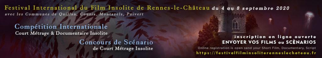 FESTIVAL FILM INSOLITE 2020 - SÉLECTION CONCOURS