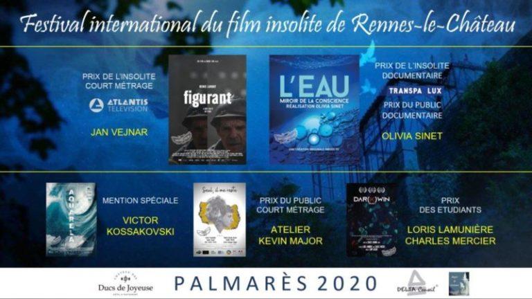 LE 6EME FESTIVAL DU FILM INTERNATIONAL DE RENNES-LE-CHÂTEAU DÉVOILE SON PALMARÈS