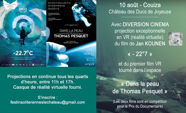 Realité Virtuelle Jan Kounen -Thomas Pesquet