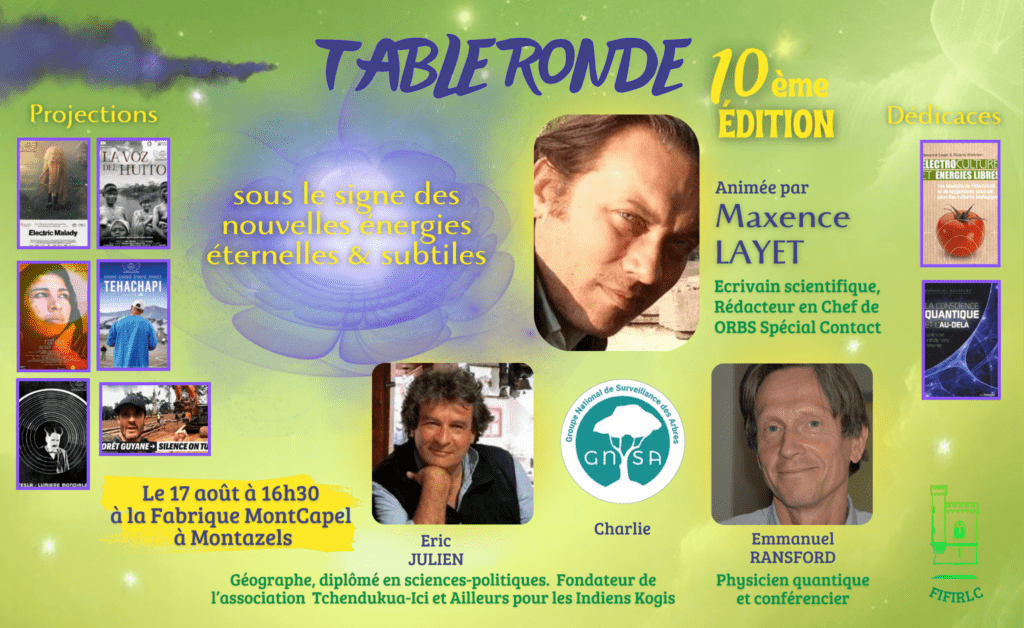 table ronde animé par charles maxence layet